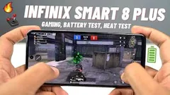 Infinix Smart 8 Plus Gaming Review, Battery Drain Test, Heat Test | Gaming Under 7000!?