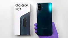 Samsung Galaxy F07 Unboxing - ASMR