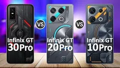 Infinix GT 30 Pro VS Infinix GT 20 Pro VS Infinix GT 10 Pro