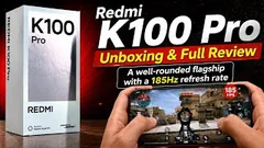 Redmi K100 Pro 5G Unboxing & Full Review | A well-rounded flagship with a 185Hz refresh rate!