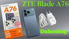 ZTE Blade A76 Unboxing & First Impressions