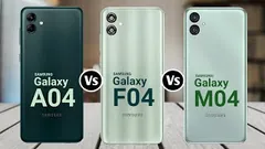 Samsung Galaxy A04 Vs Samsung Galaxy M04 Vs Samsung Galaxy F04